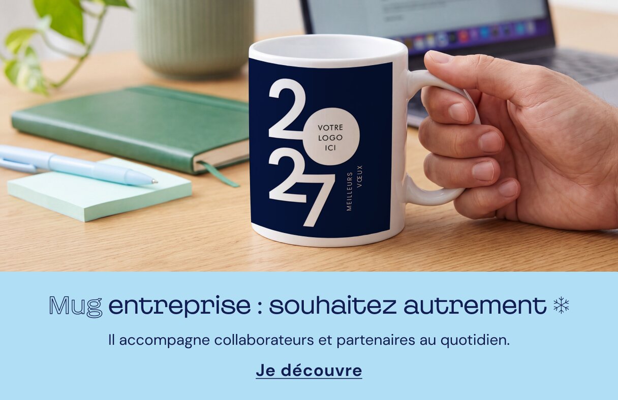 Mug voeux entreprise