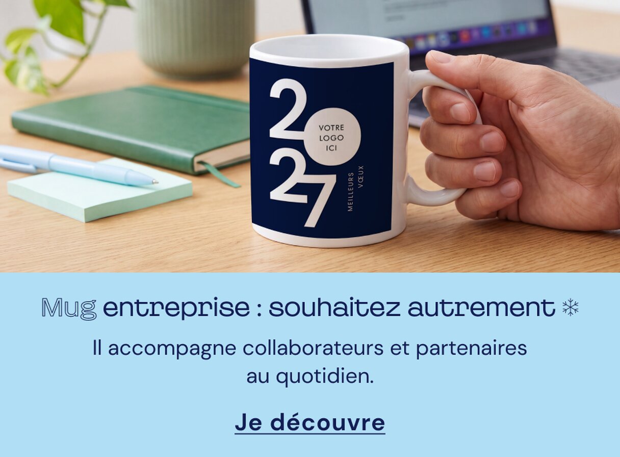 Mug voeux entreprise