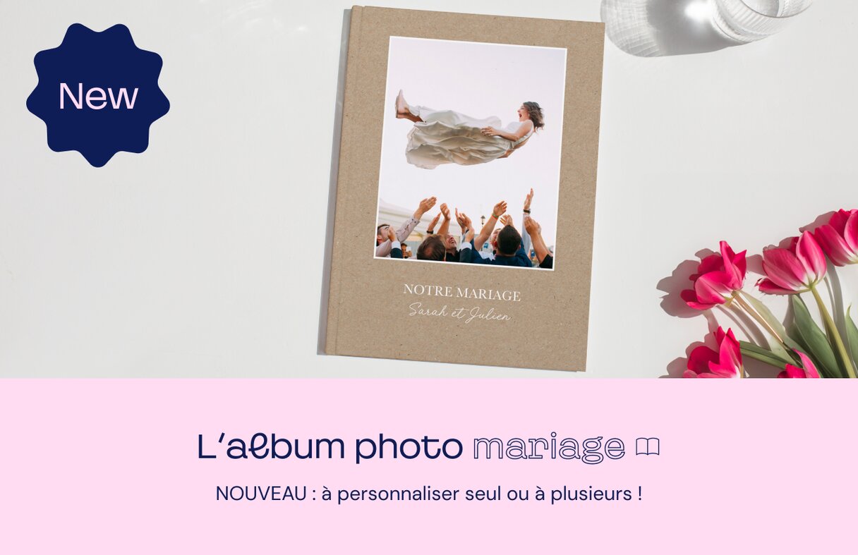 Album photo de mariage