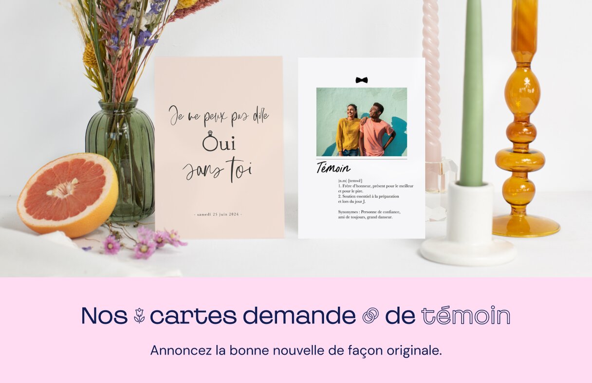 Carte demande de témoin