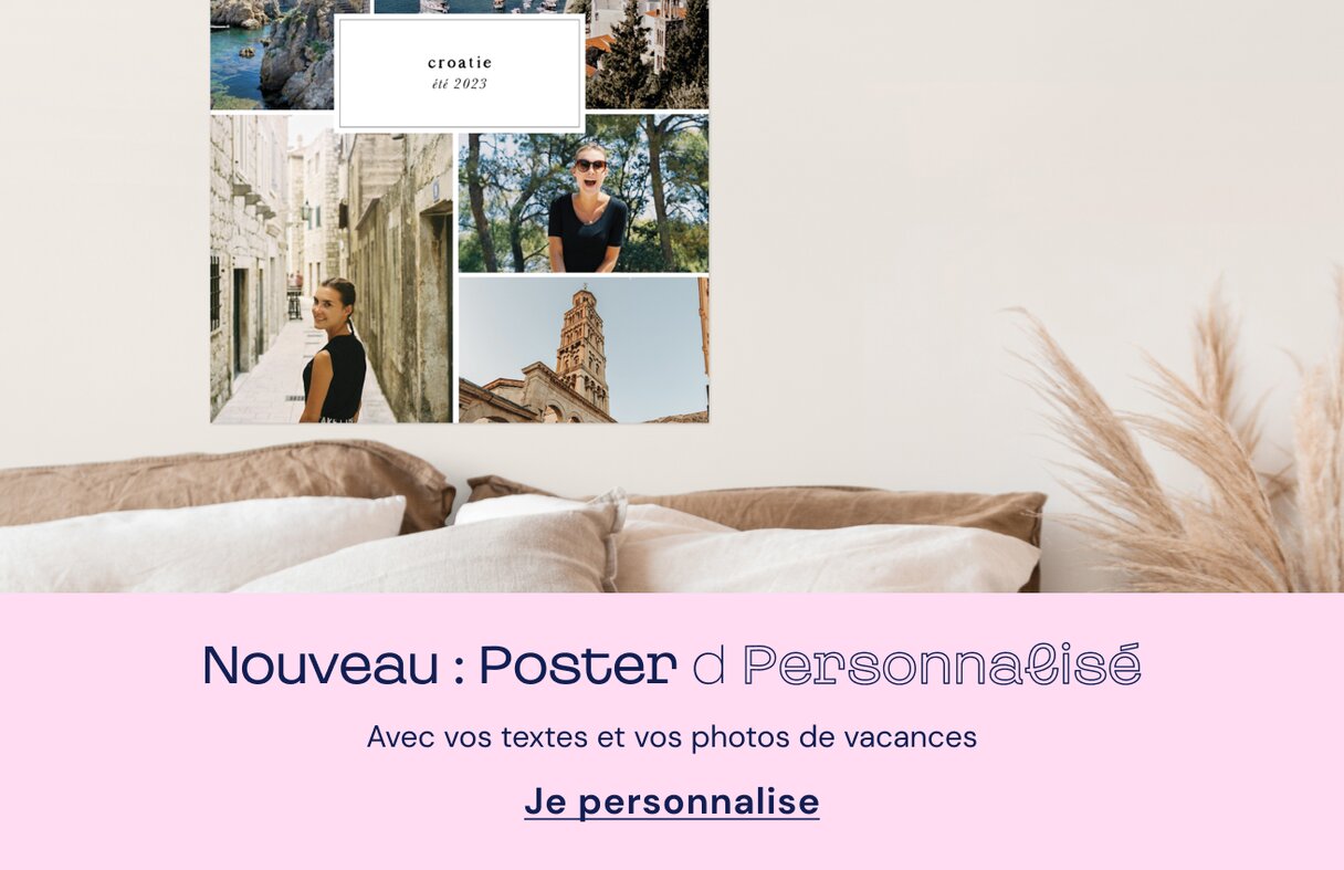 Poster de voyage personnalisé