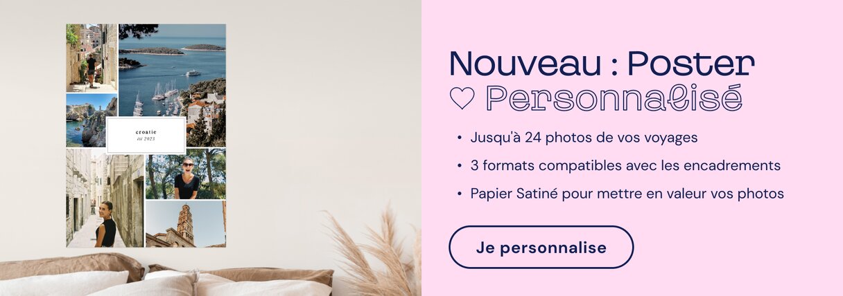 Poster de voyage personnalisé
