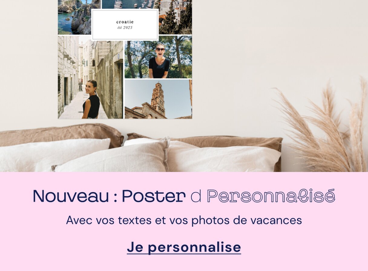 Poster de voyage personnalisé