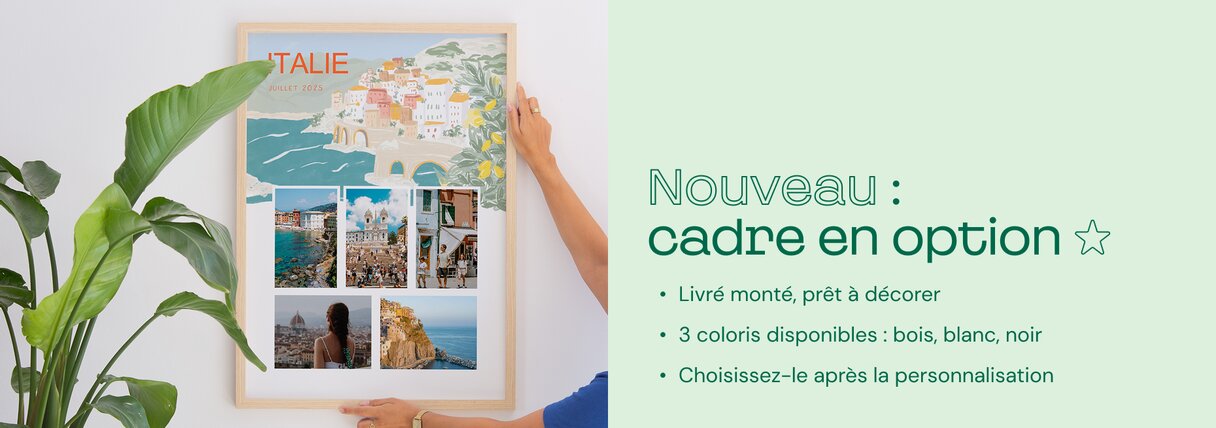 Nouveau : Cadre en option