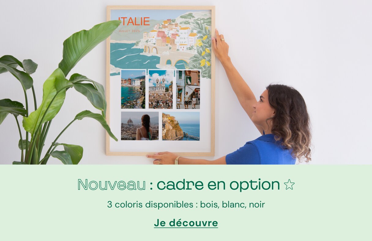 Nouveau : Cadre en option