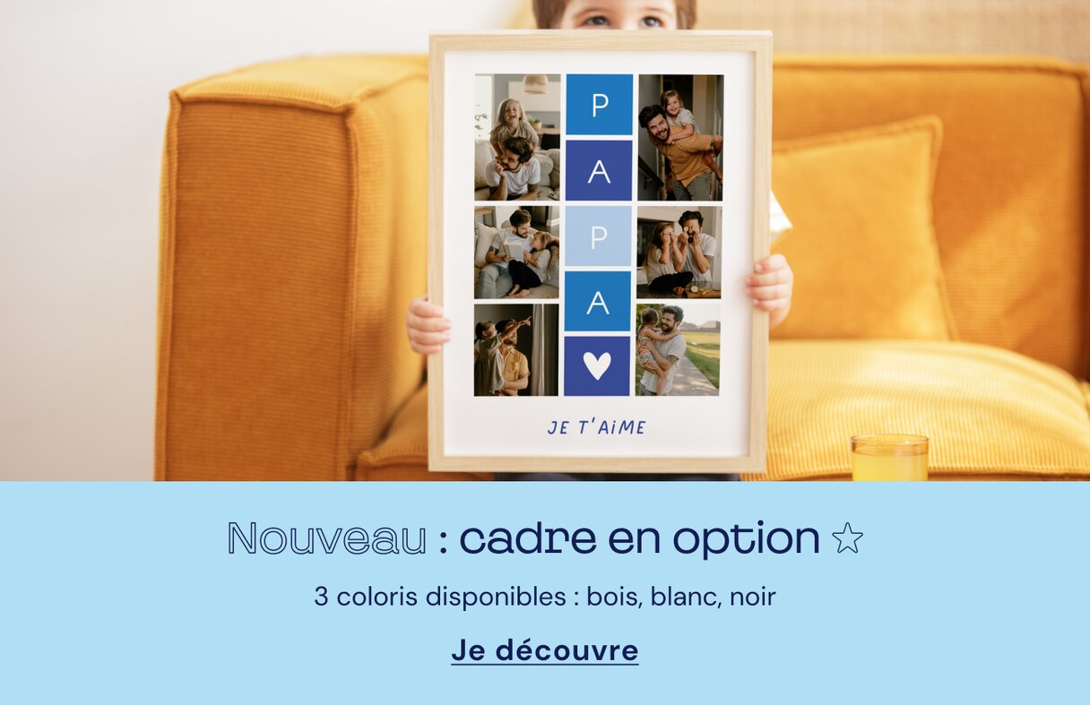 Nouveau : Cadre en option