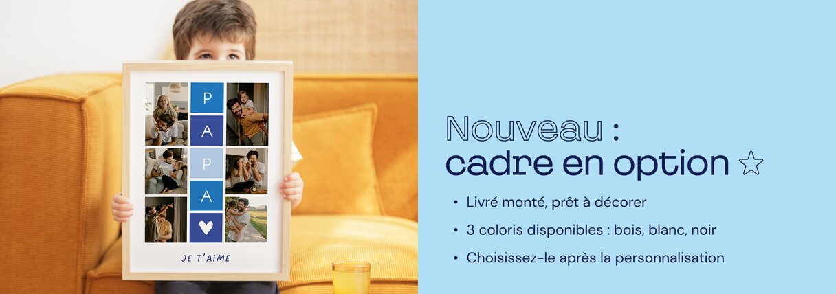 Nouveau : Cadre en option
