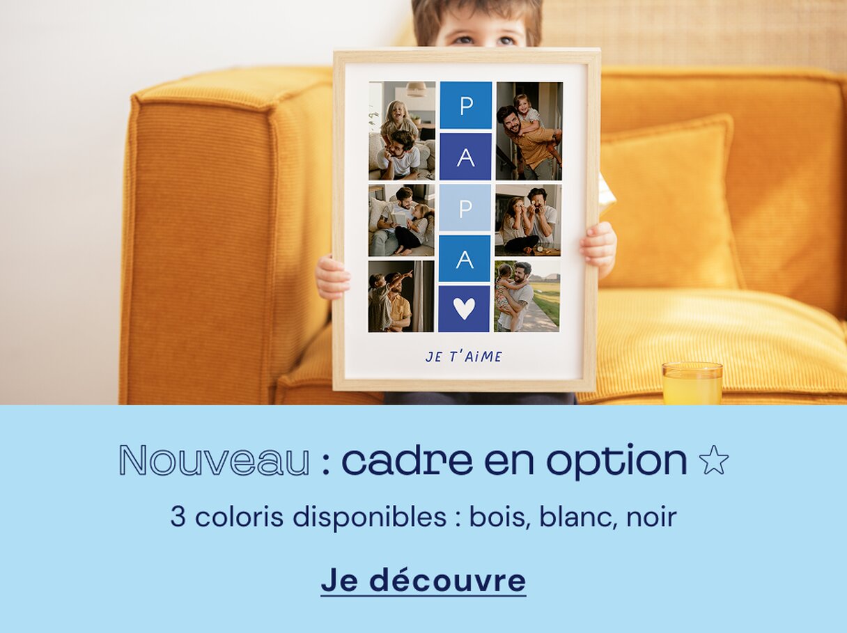 Nouveau : Cadre en option