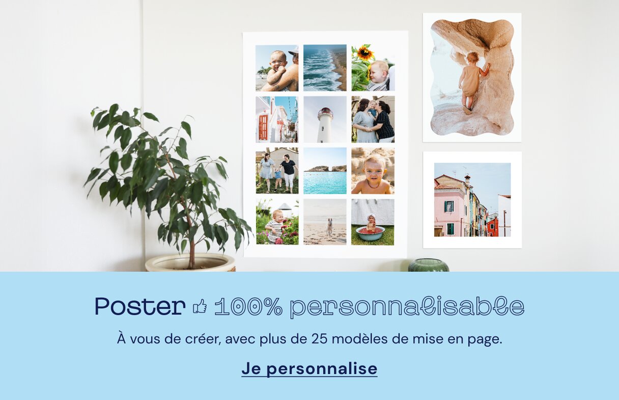 Poster 100% Personnalisable