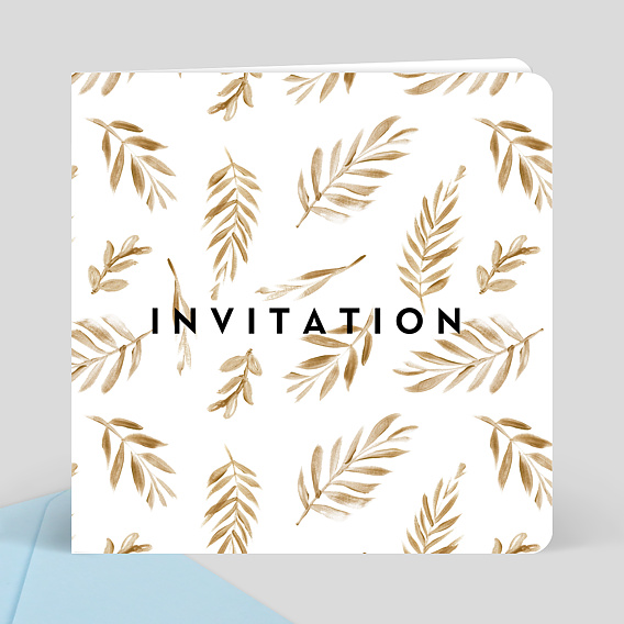 Invitation Anniversaire Luxe