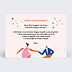 Invitation anniversaire Avant / Après Verso