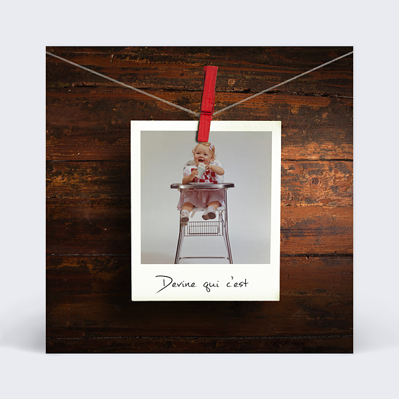 Invitation Anniversaire Adulte Devine qui c'est