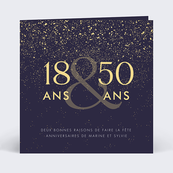 Double pluie de fête