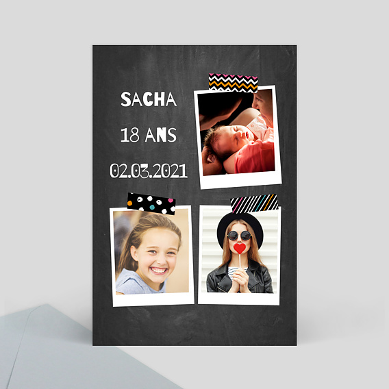 Invitation Anniversaire Adulte Homemade