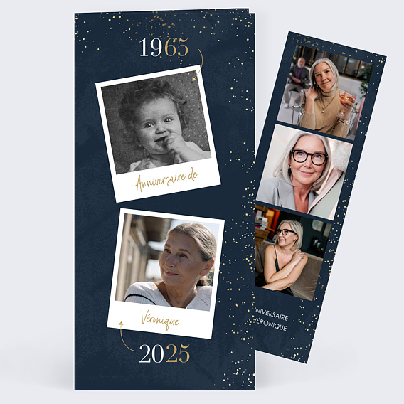 Invitation Anniversaire Adulte Mémento