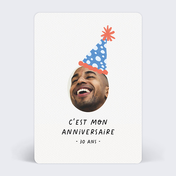 Invitation anniversaire Mets ton Chapeau