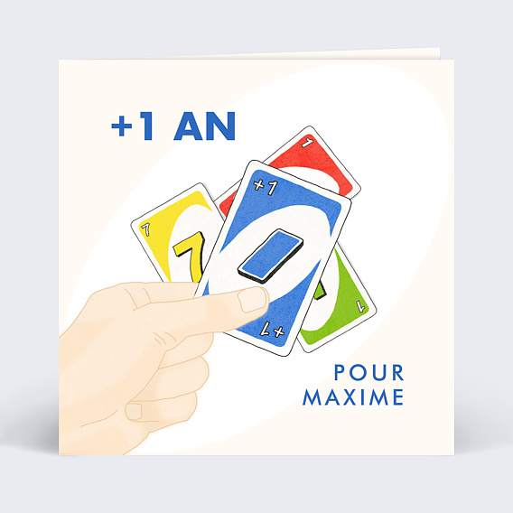 Invitation Anniversaire Adulte Plus 1 