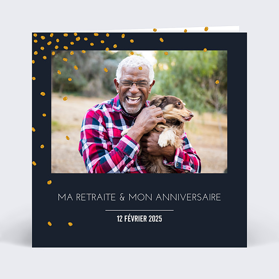 Invitation Anniversaire Poussieres Etoiles Popcarte