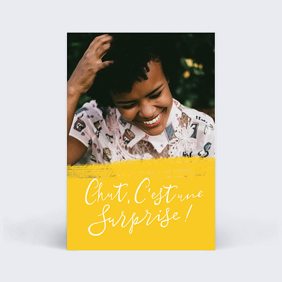 Invitation Anniversaire Adulte Coup de Pinceau
