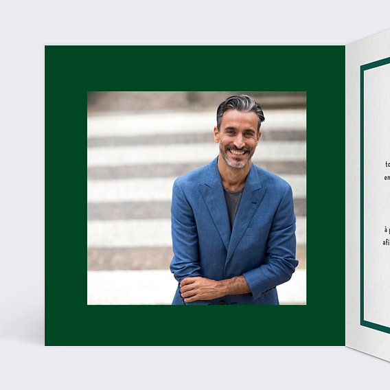 Invitation anniversaire Bourbon Intérieur Gauche