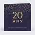 Invitation Anniversaire Adulte Pluie de fête avec graines