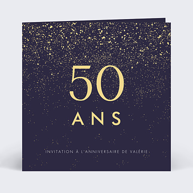 Invitation Anniversaire Adulte Pluie de Fte