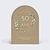 Invitation Anniversaire Adulte Eucalyptus Elégant