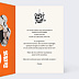 Invitation anniversaire Let’s Party Intérieur Droit