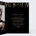 Invitation anniversaire Motif Noir & Ocre Intérieur Droit