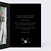 Invitation anniversaire Silver Star Intérieur Droit