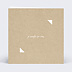 Invitation anniversaire Âge fleuri avec graines Verso
