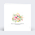 Invitation anniversaire Aquarelle Champêtre Verso
