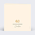 Invitation anniversaire Chiffre Ballon 40 Verso