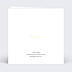 Invitation anniversaire Coeur Bucolique Dorure Verso