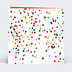 Invitation anniversaire Confettis Colorés Verso
