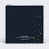 Invitation anniversaire Poussières Étoiles Verso