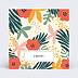 Invitation anniversaire Tropicool Verso