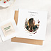 Invitation Anniversaire Adulte Couronne de fleurs graines