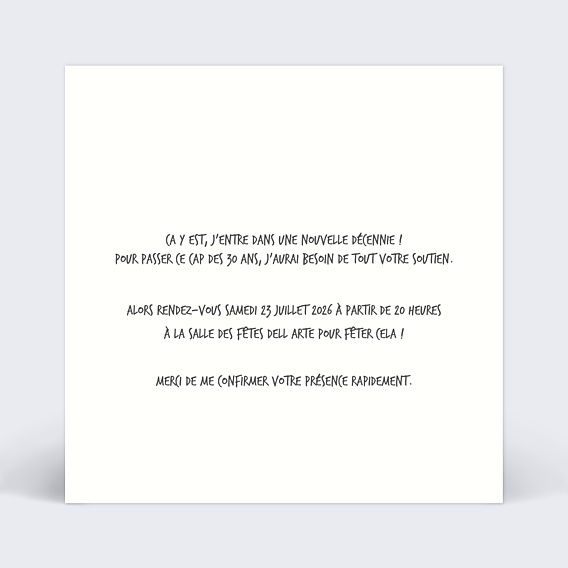 Invitation Anniversaire Adulte C'est le Jeu
