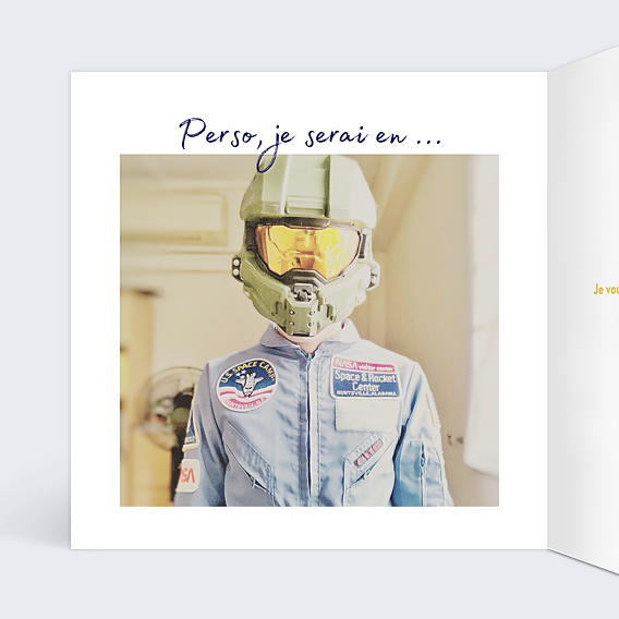 Invitation Anniversaire Adulte Soirée Lettre