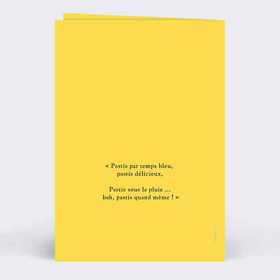 Invitation Anniversaire Adulte Ricard