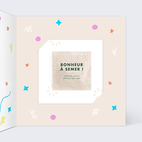 Invitation Anniversaire Adulte Cultiver sa Jeunesse