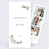 Invitation Anniversaire Adulte Cadre Ocre Eucalyptus