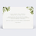 Invitation Anniversaire Adulte Lauriers Suspendus