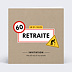 Invitation anniversaire Panneau Retraite