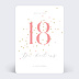 Invitation anniversaire Milestone Petits Pois
