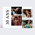 Invitation anniversaire Vertical