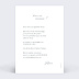 Invitation anniversaire Belle Époque Verso