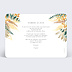 Invitation anniversaire Bohemia Verso