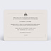 Invitation anniversaire Télégramme Verso